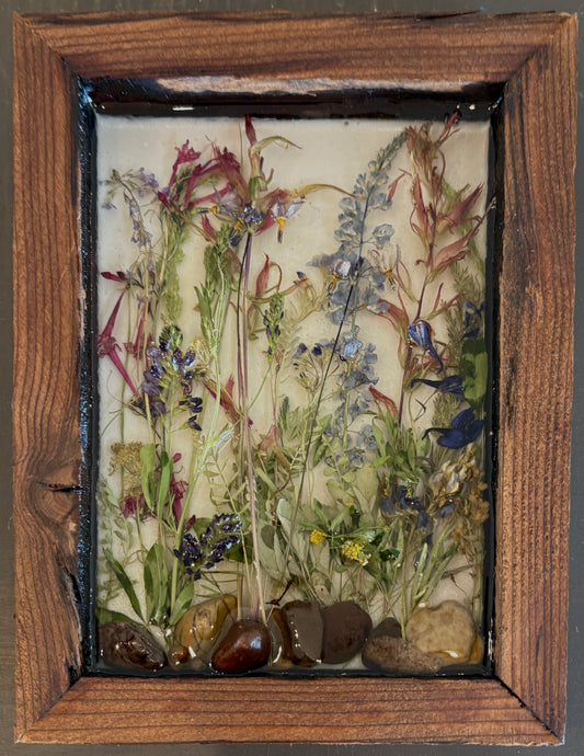 Julianna Lovasz: Foraged Flowers Framed #2