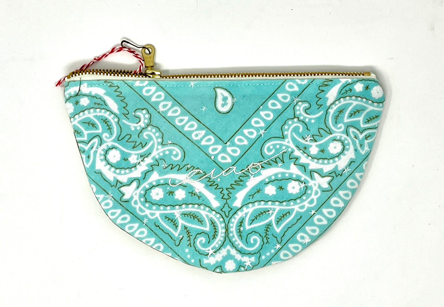 Revival by Lisa Walker: Embroidered Pouch