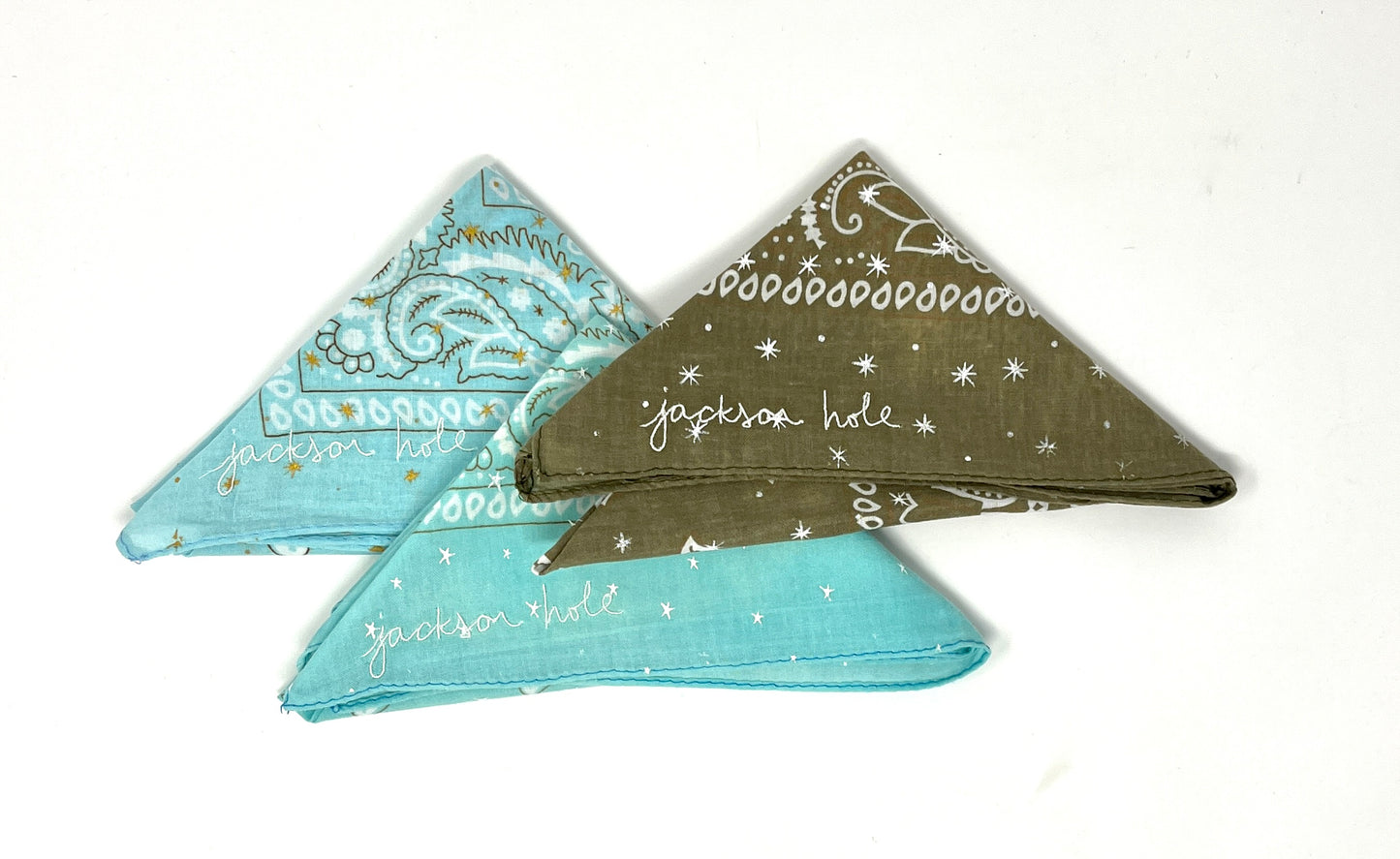 Lisa Walker: Embroidered Bandana