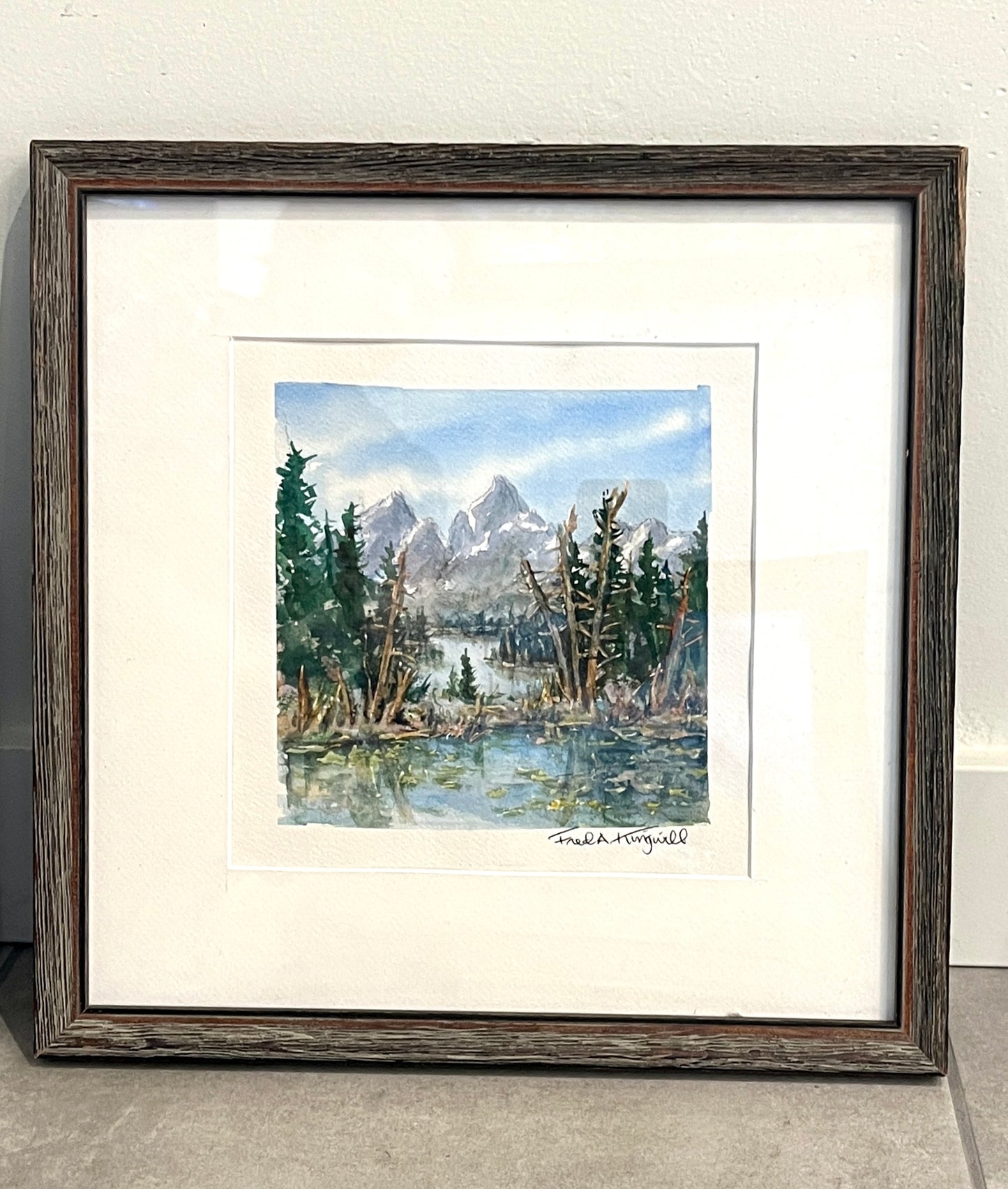 Fred Kingwill: Heron Pond - Tetons