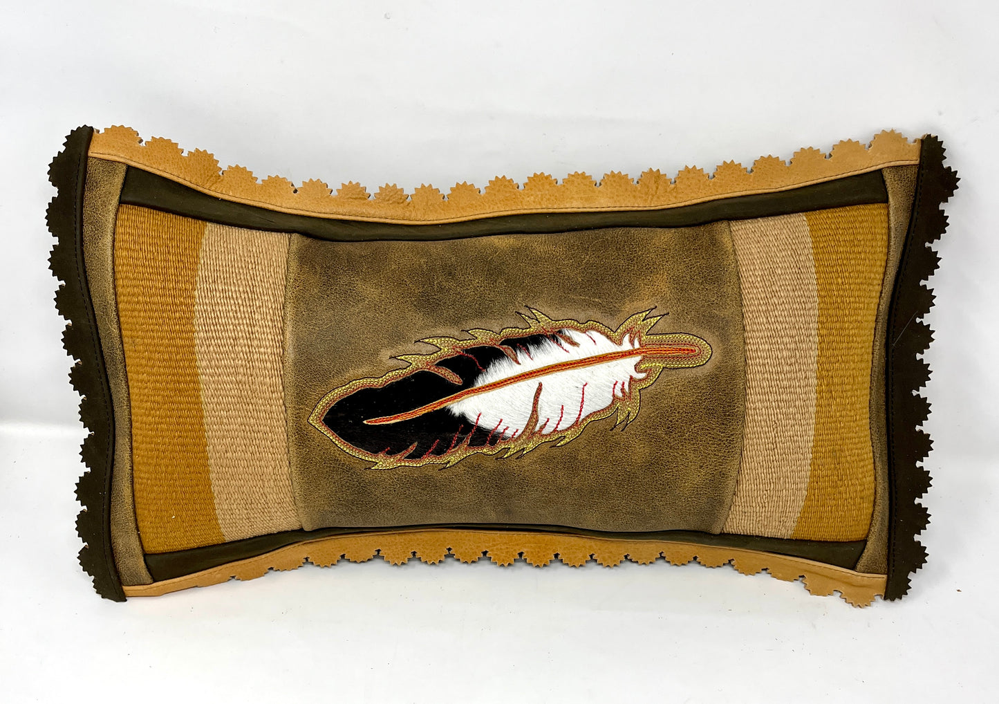 Tracy Fergus: Feather Lumbar Pillow