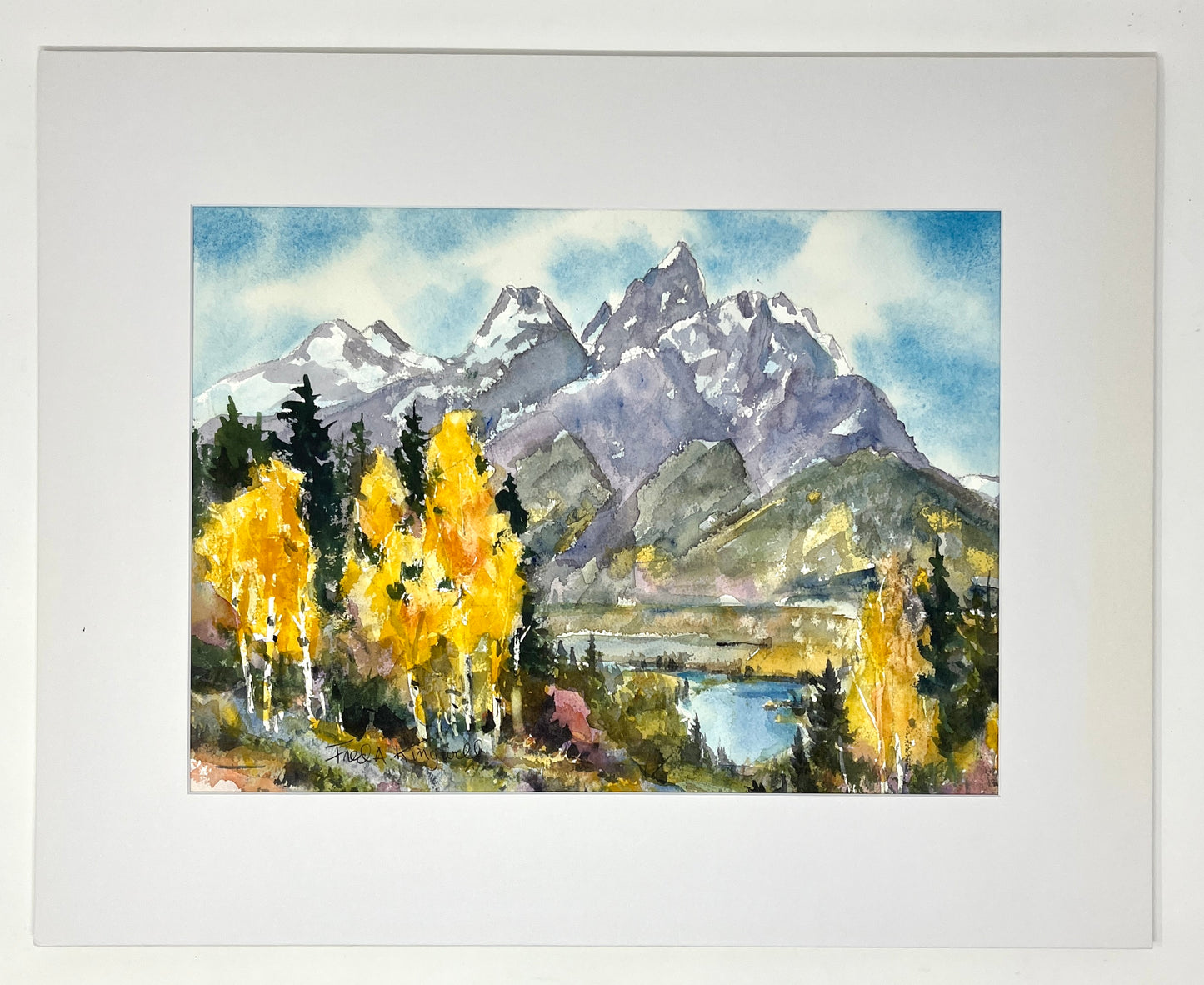 Fred Kingwill: Teton Overlook in Fall