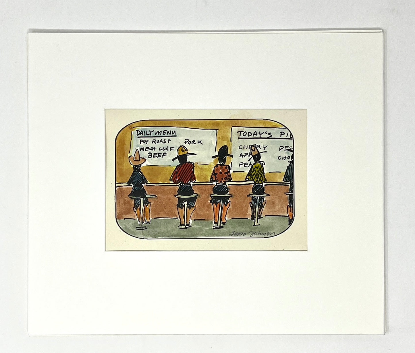Tessa Johnson: Daily Menu I
