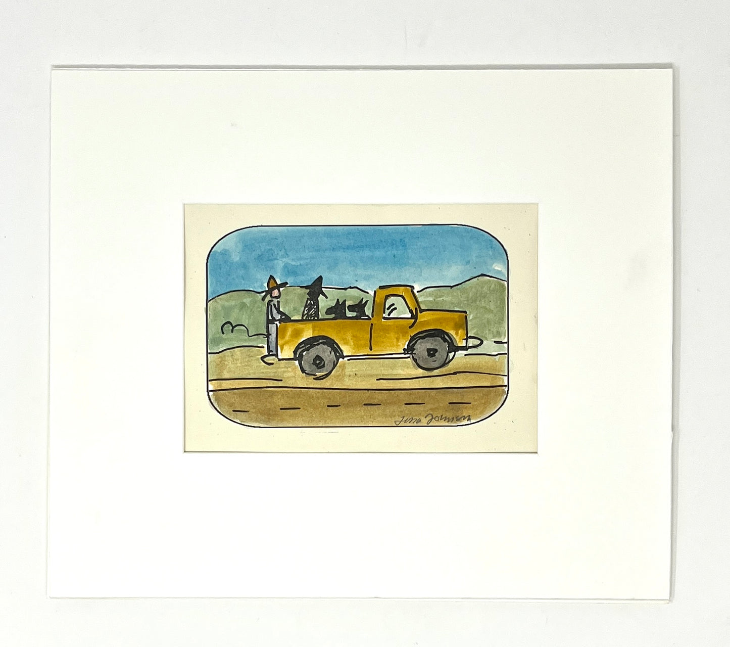 Tessa Johnson: Roadside Chat I