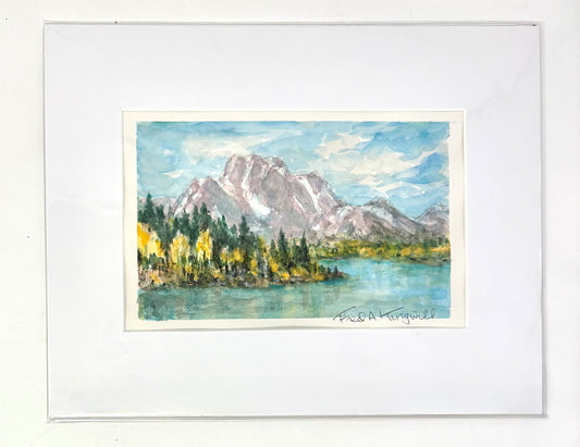 Fred Kingwill: Mt Moran - Fall