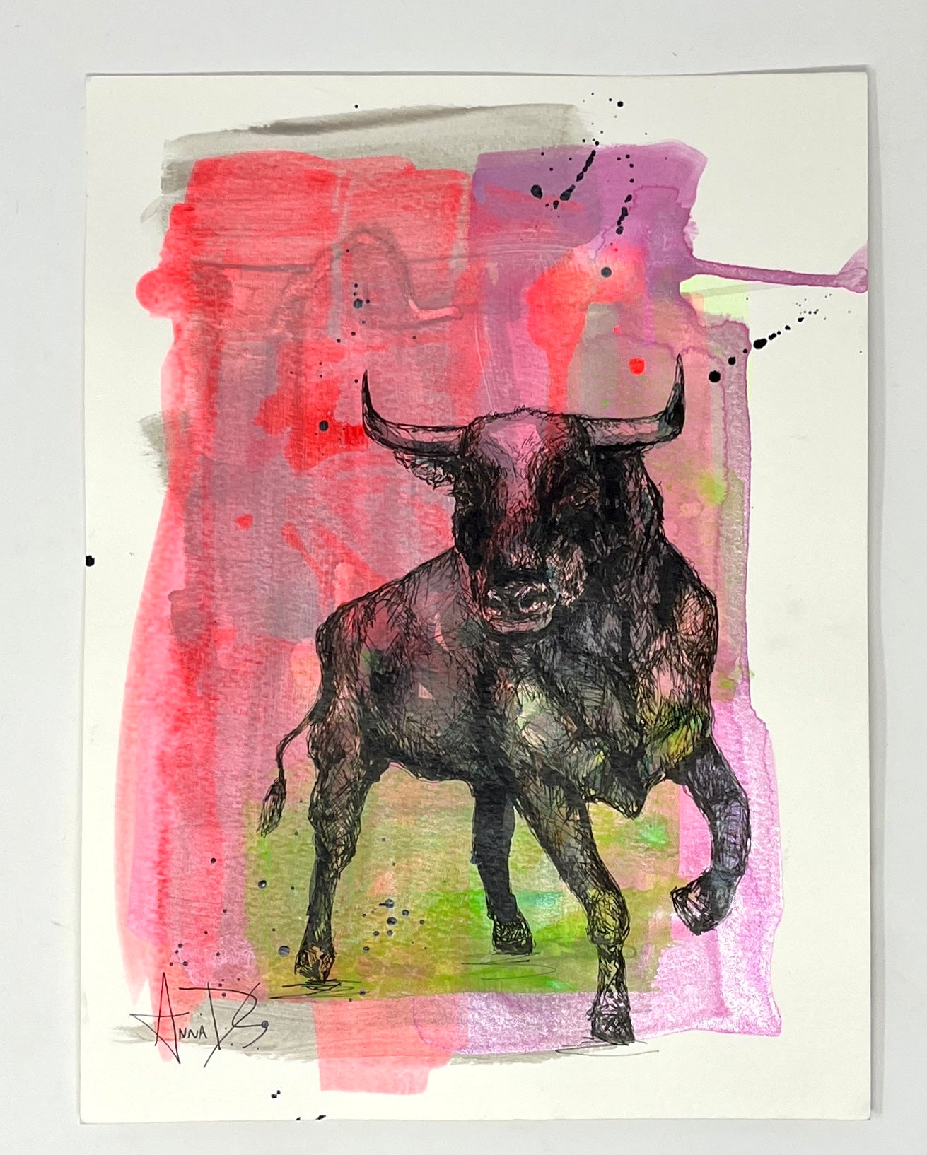 Anna Douglas Smith: Prancing Bull