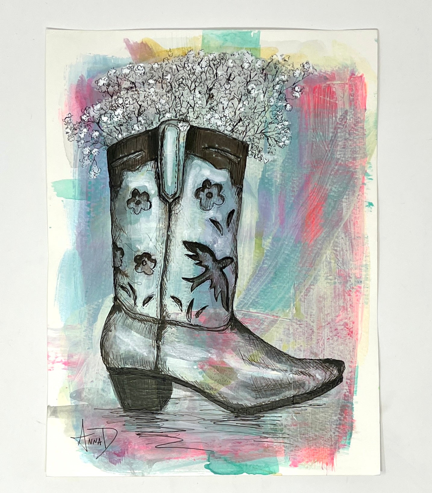 Anna Douglas Smith: Cowgirl Boot