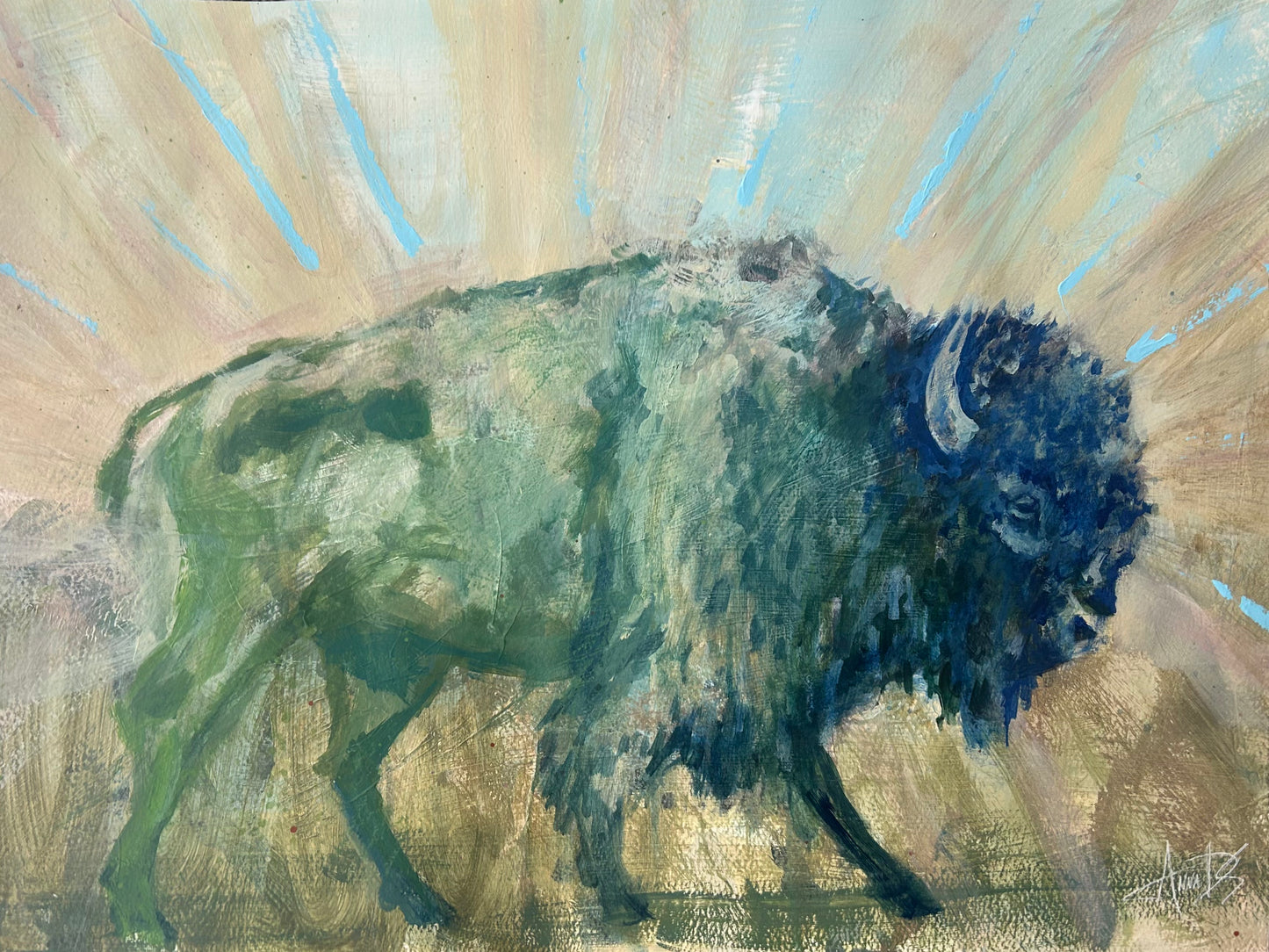 Anna Douglas Smith: Roam (Bison)