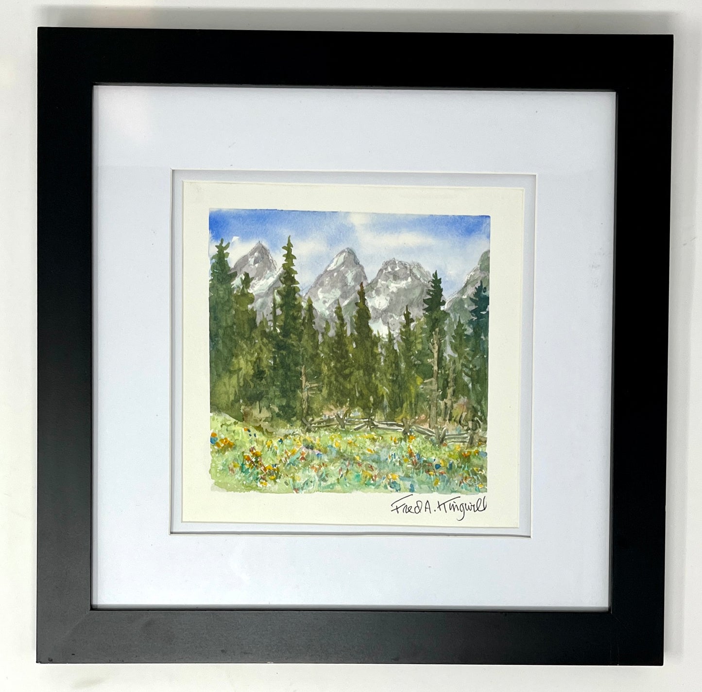 Fred Kingwill: Tetons / Buckrail Fence