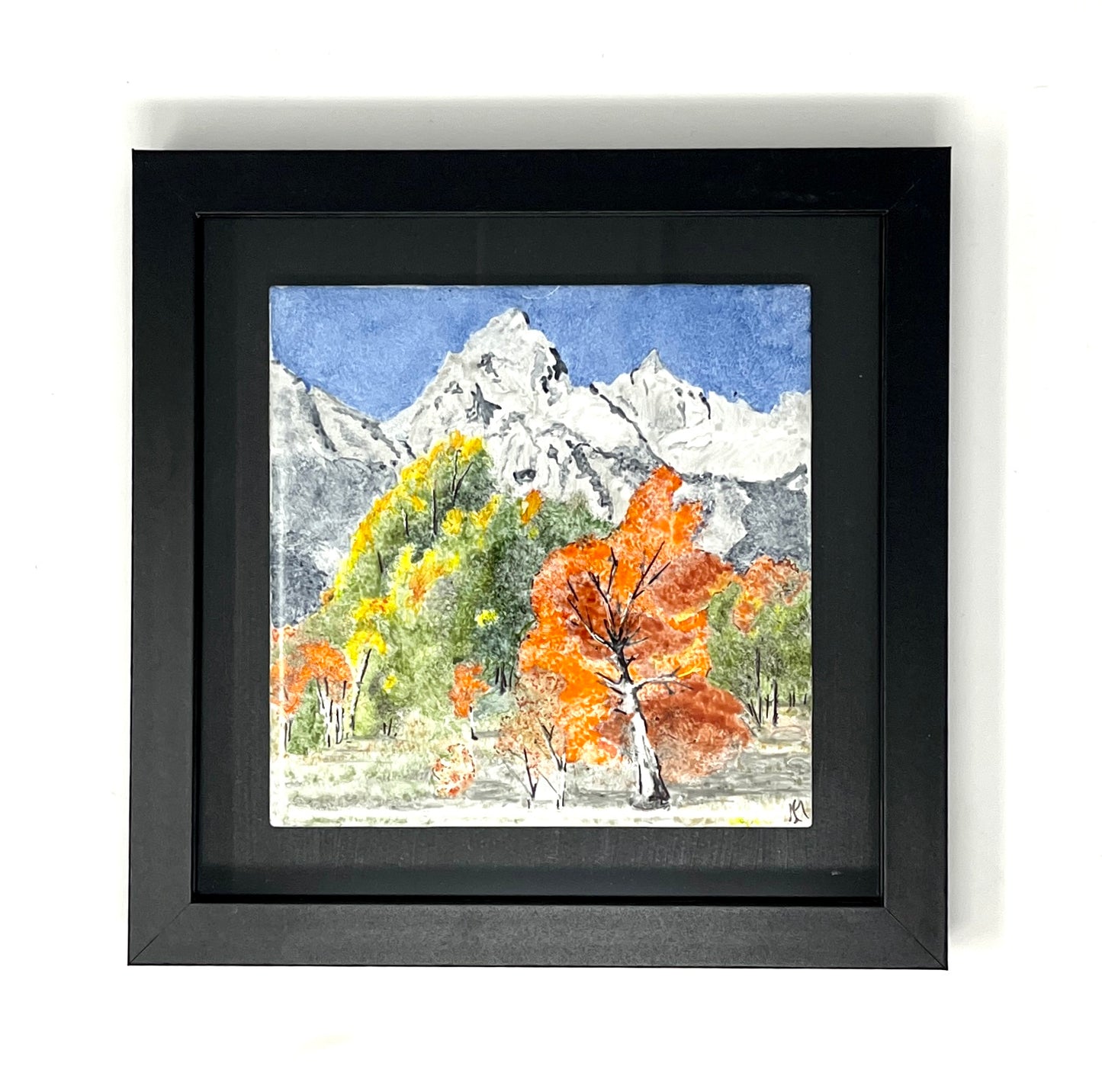 Sue Morris: Fall in the Tetons