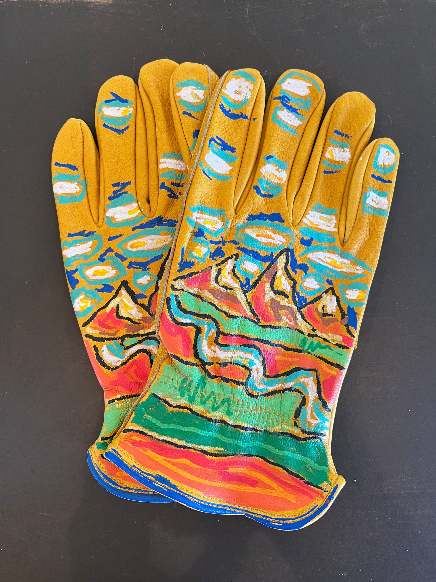 Abby Paffrath: Leather Gloves