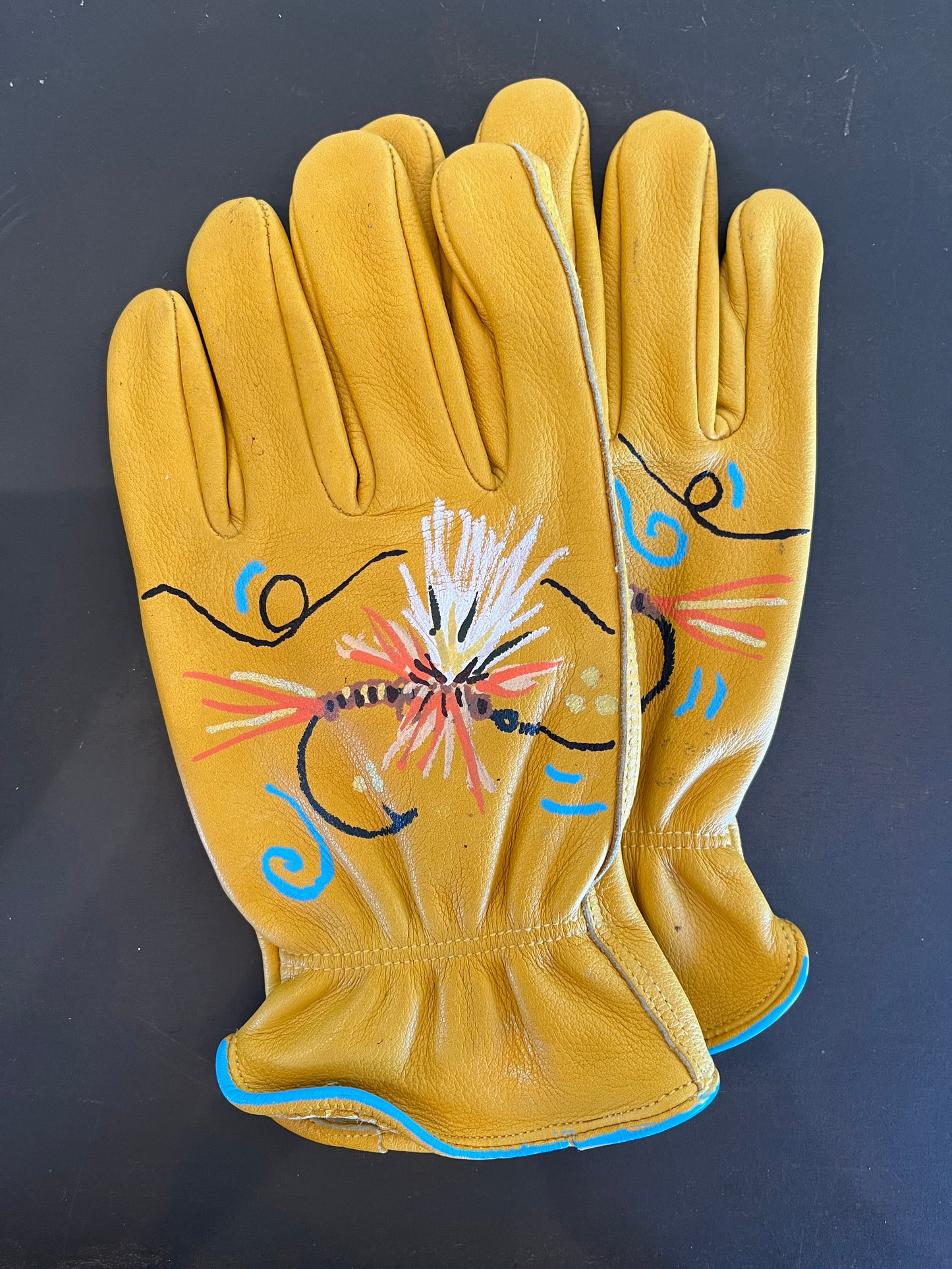Abby Paffrath: Leather Gloves