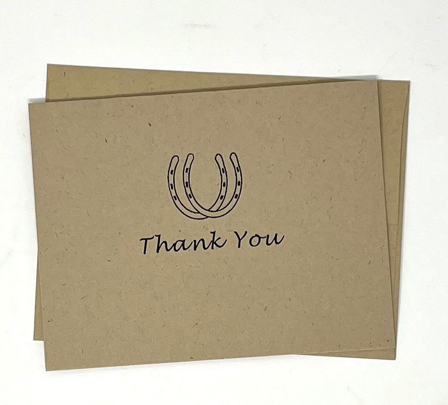 Tessa Johnson: Cowboy Graffiti Thank You Cards