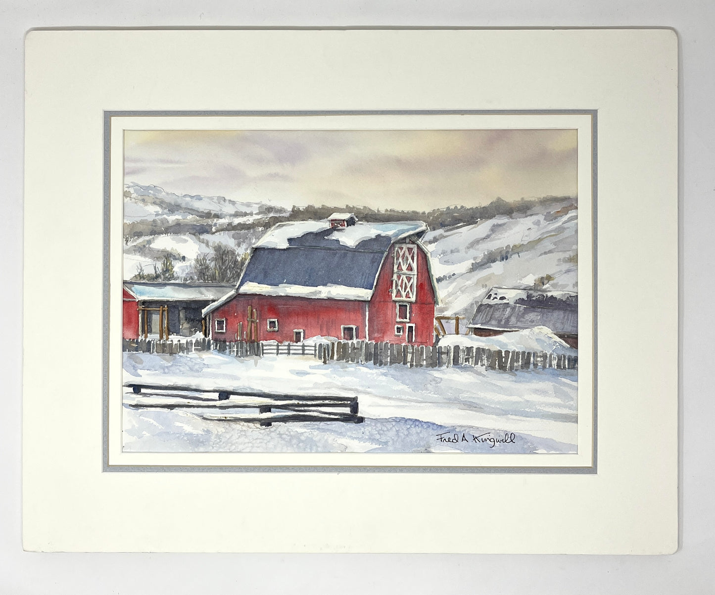 Fred Kingwill: Barn on Spring Gulch