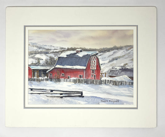 Fred Kingwill: Barn on Spring Gulch
