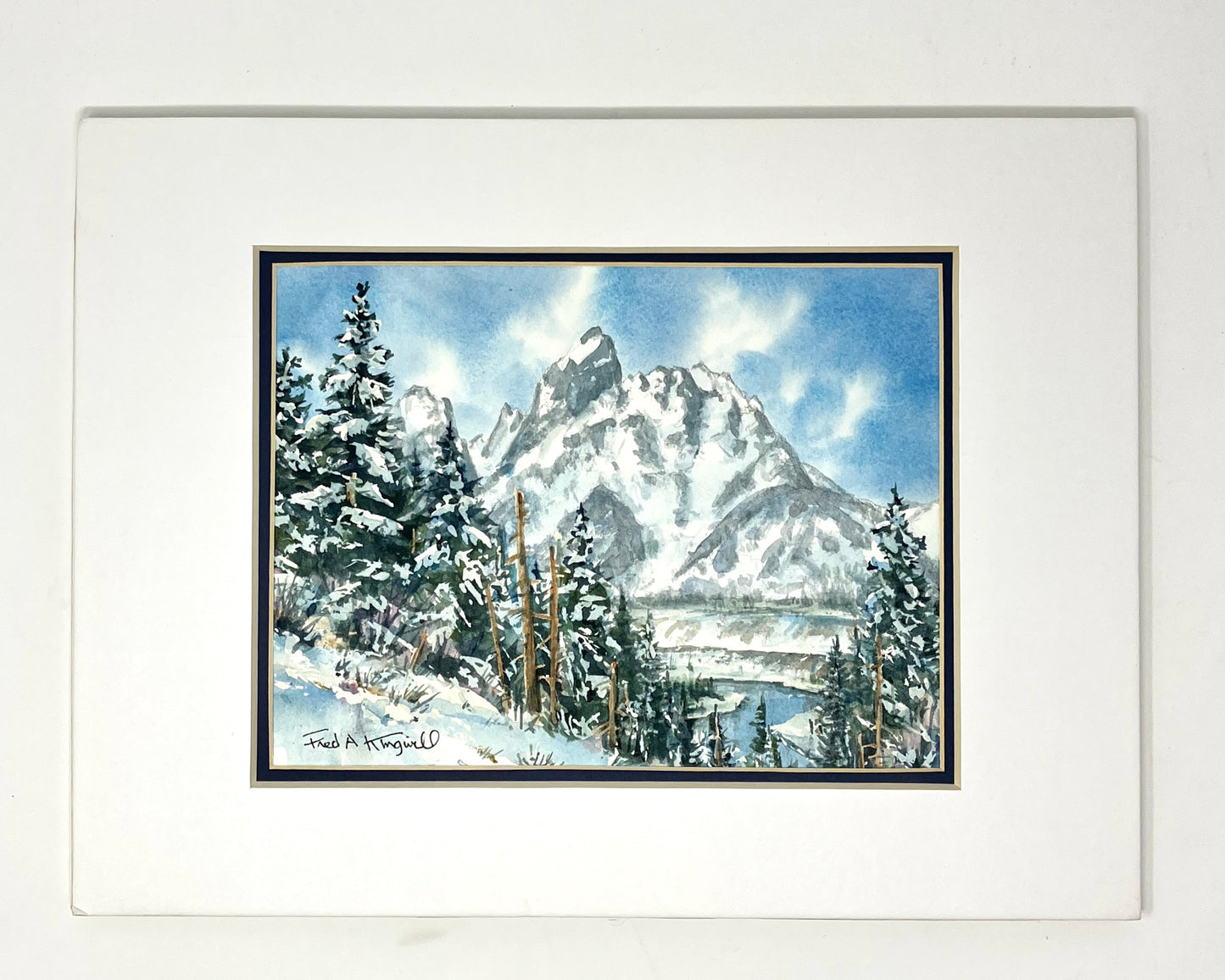 Fred Kingwill: Snake River Overlook (Winter)