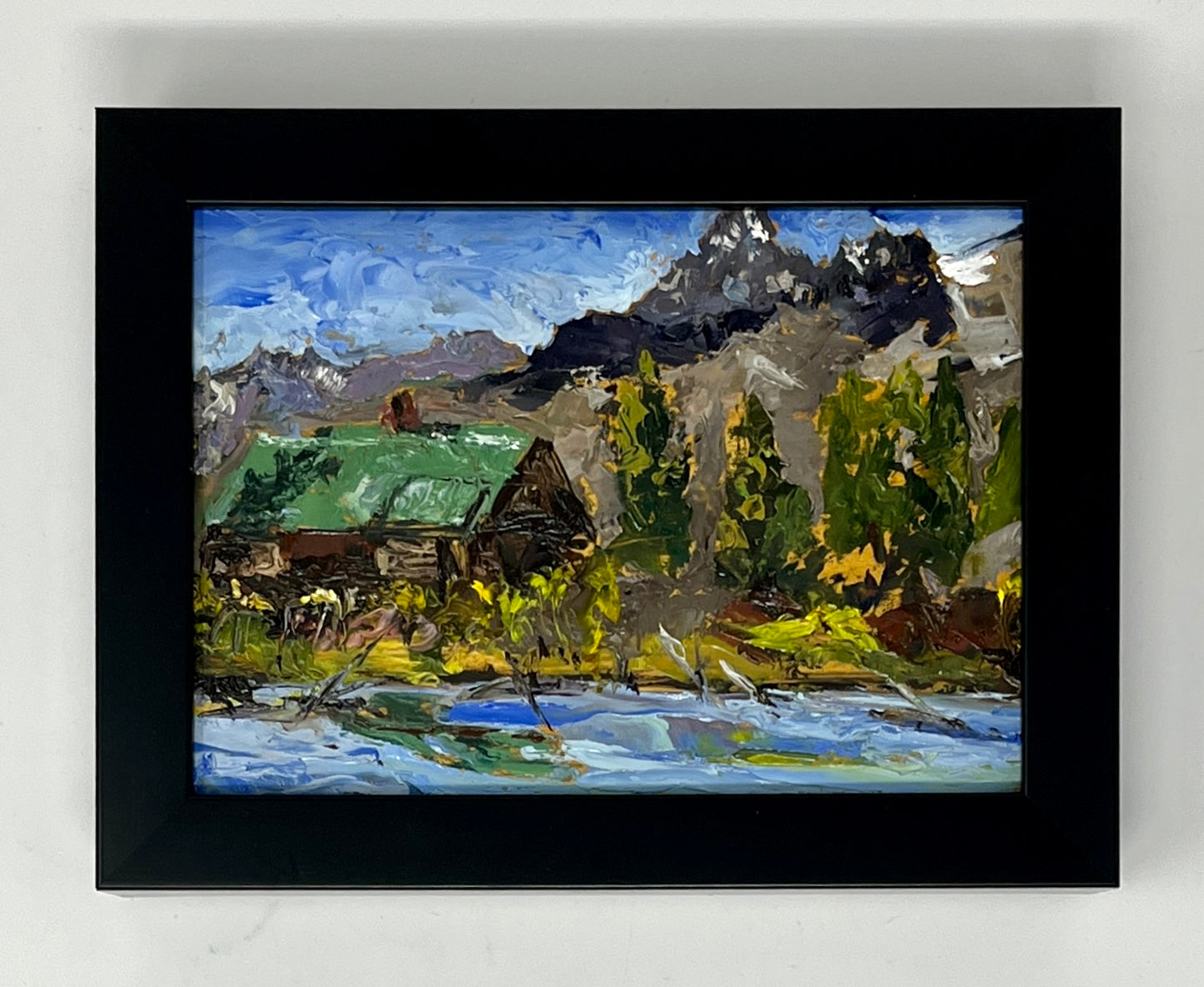 Richard Tambor: Cabin at Jenny Lake Boat Ramp