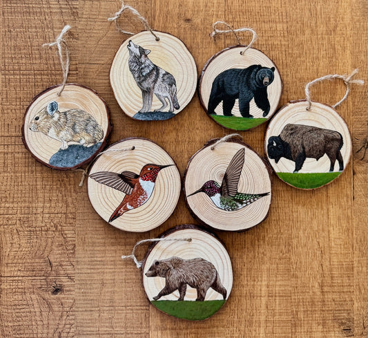 Becca Bouley: Hand Painted Ornament