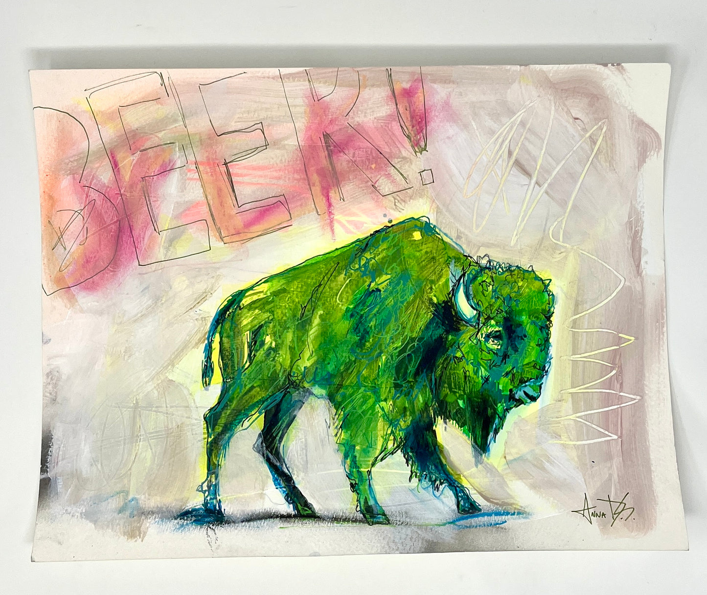 Anna Douglas Smith: Beer! (Bison)