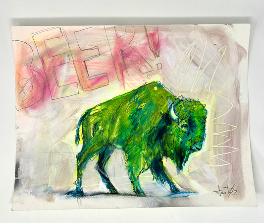 Anna Douglas Smith: Beer! (Bison)