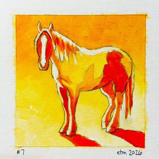 Ellie Manny: Tiny Horse #7