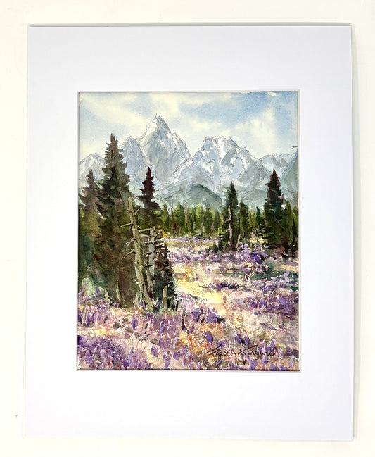 Fred Kingwill: Lupine-Tetons