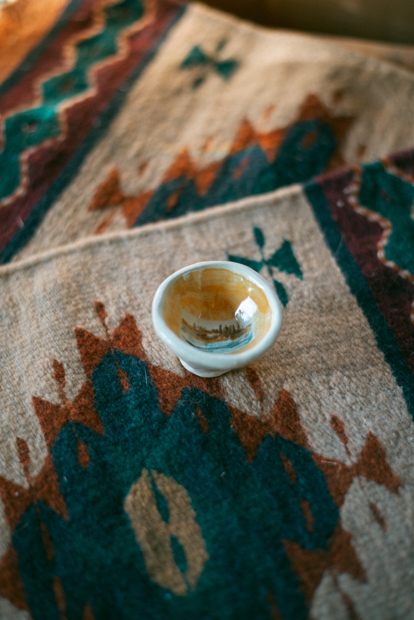 Grace Peck: Hand Painted Pinch Pots