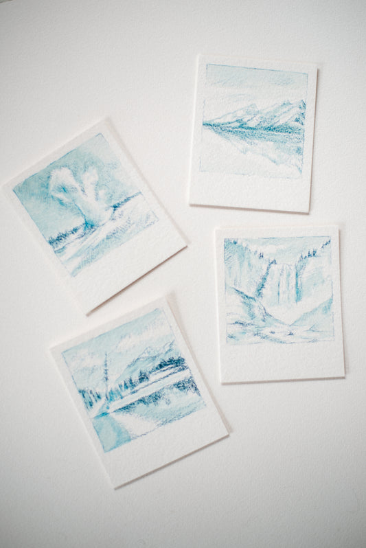 Grace Peck: Polaroid #1 (String Lake)