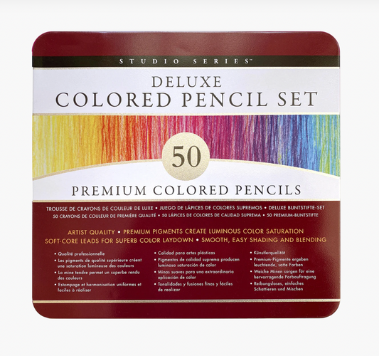 Studio Series Deluxe Colored Pencil Set (Set of 50)
