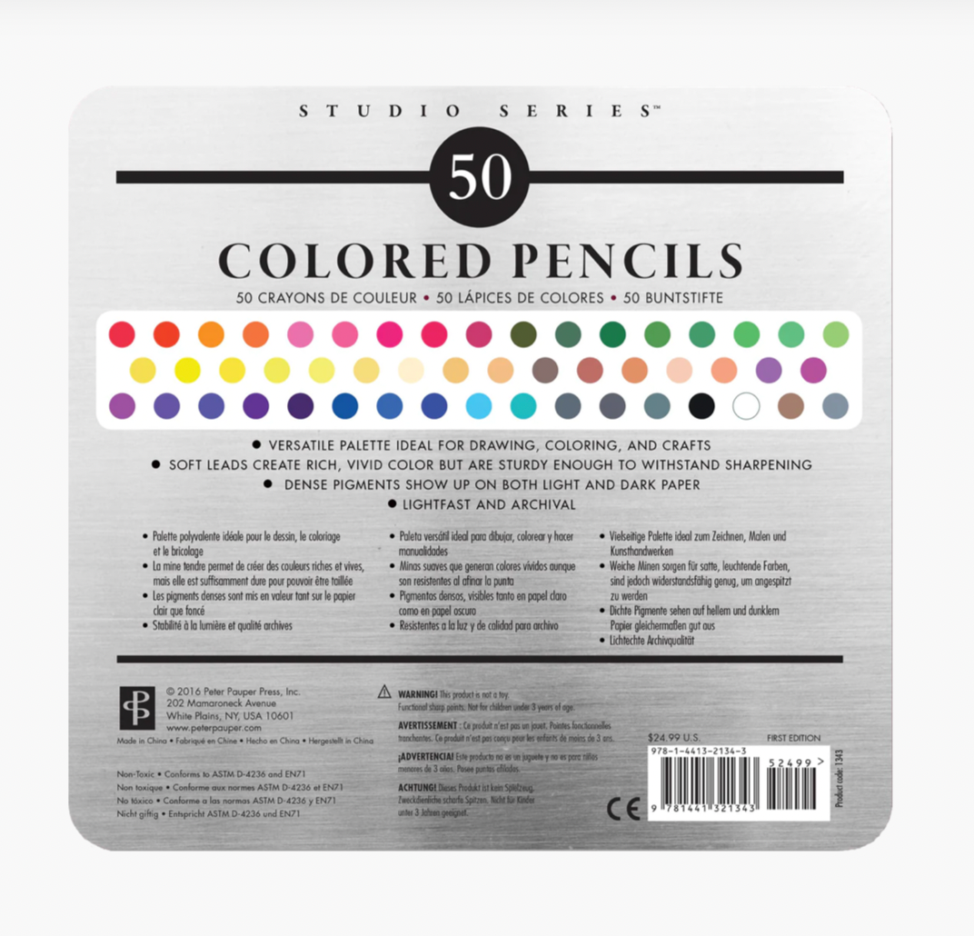 Studio Series Deluxe Colored Pencil Set (Set of 50)
