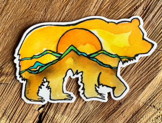 Holly Sage: Sunset Bear