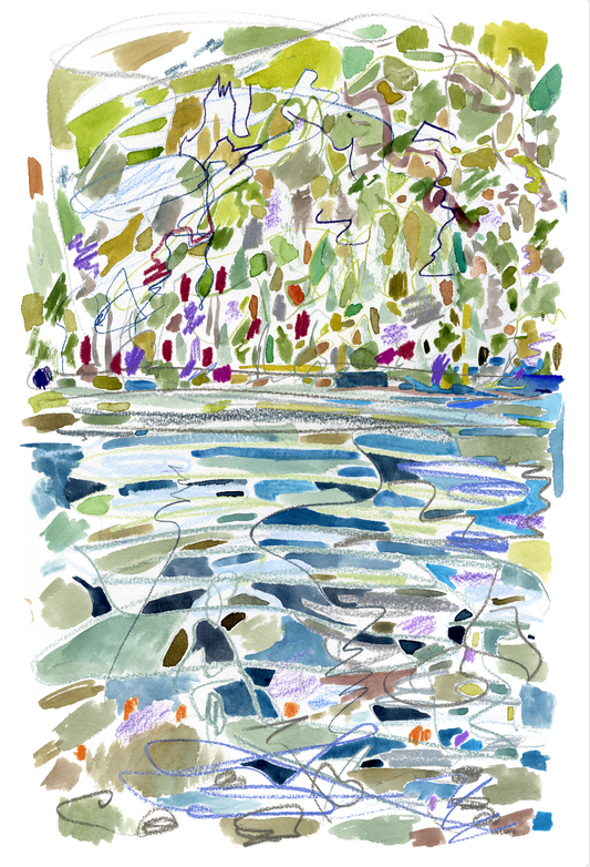 Francis Ambrose: String Lake (Large)