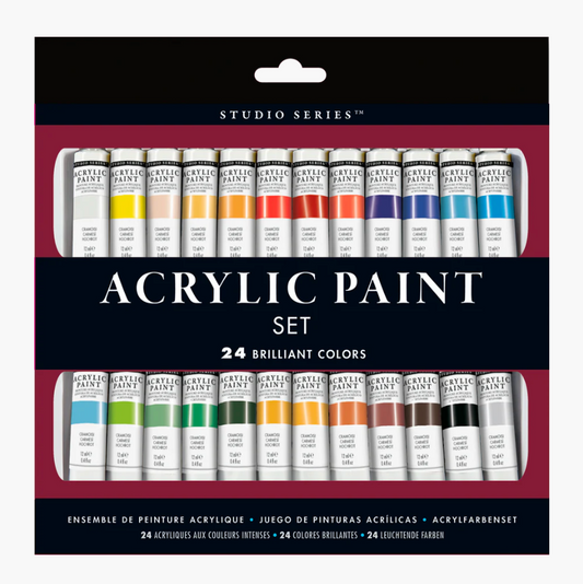 Studio Series: Acrylic Paint Set (24 colors)