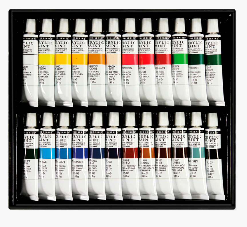 Studio Series: Acrylic Paint Set (24 colors)