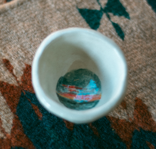 Grace Peck: Hand Painted Pinch Pots