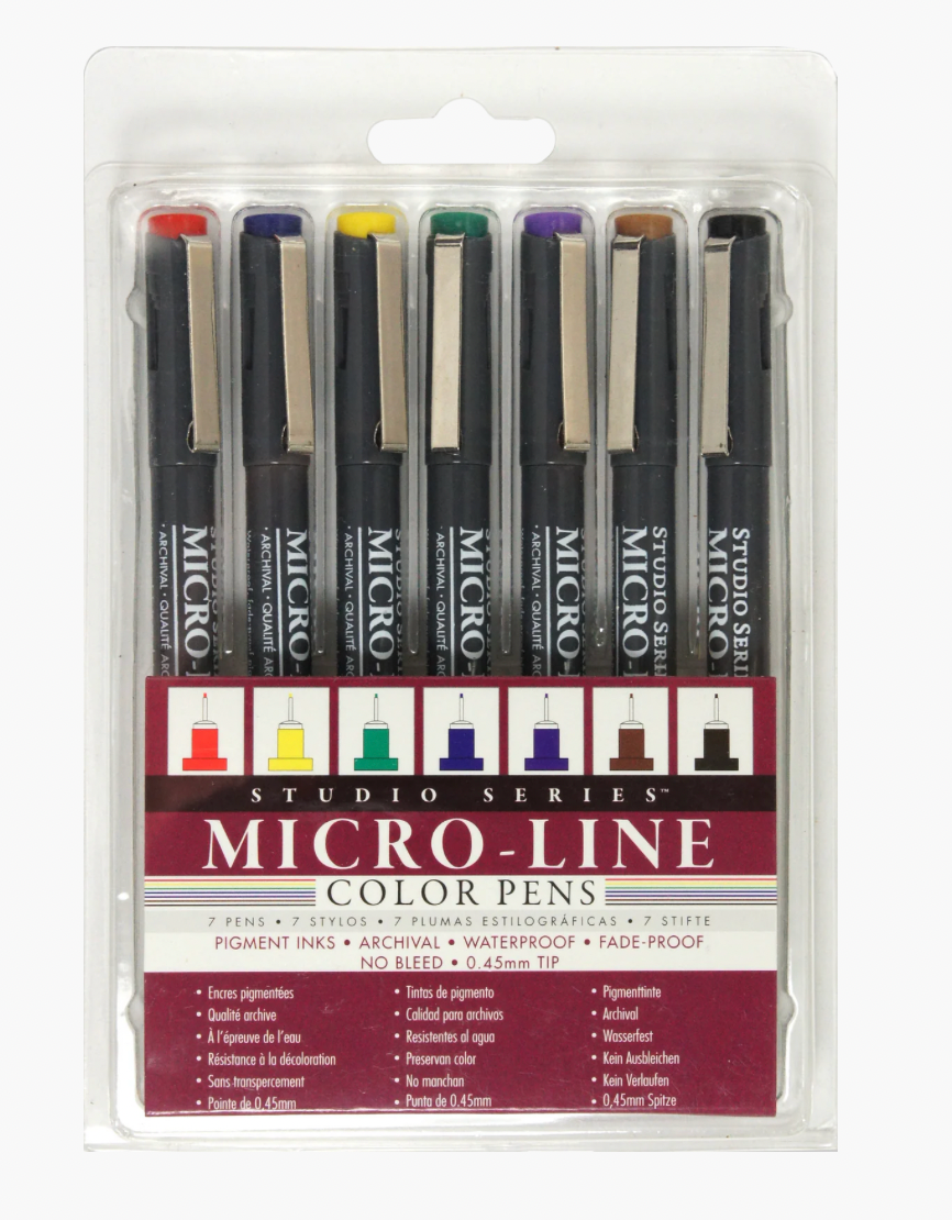 Studio Series: Micro-Line Color Pens (set of 7)