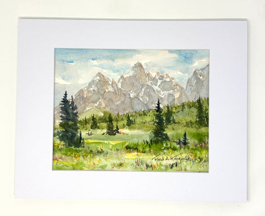Fred Kingwill: Teton Moraine