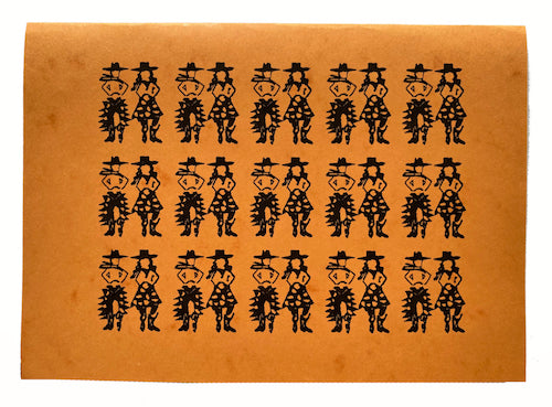 Tessa Johnson: Cowboy Graffiti Note Cards (Large)