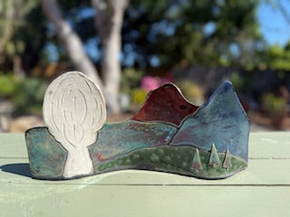 Emily Belsham Rakuscapes: Old Faithful (Large)