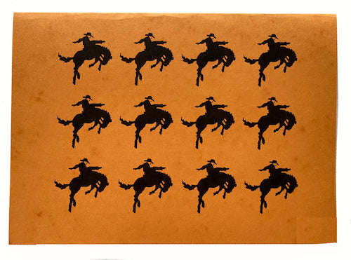 Tessa Johnson: Cowboy Graffiti Note Cards (Large)