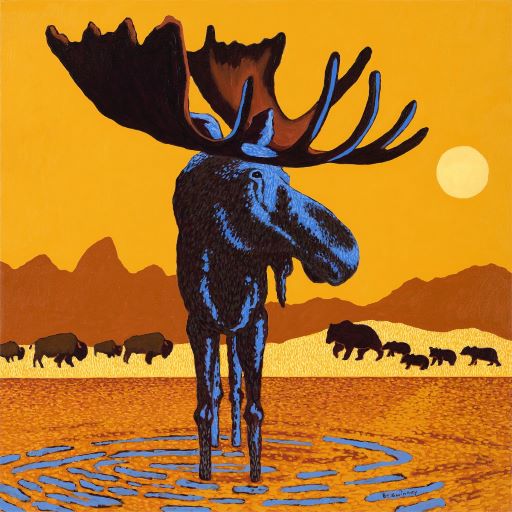 Brenda Swinney: Wyoming Wild Print