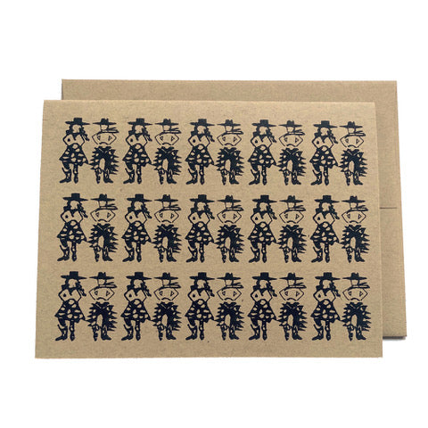 Tessa Johnson: Cowboy Graffiti Note Cards