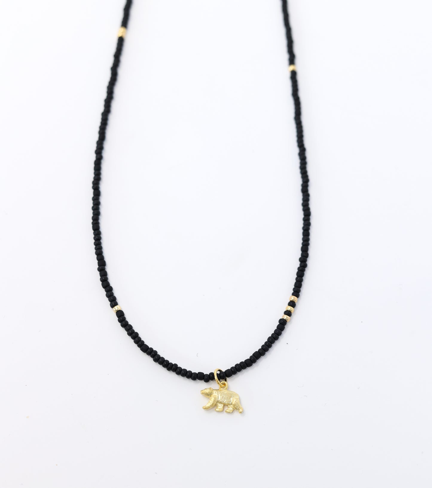 Fox and Lupine: Teton Grizzly Necklace
