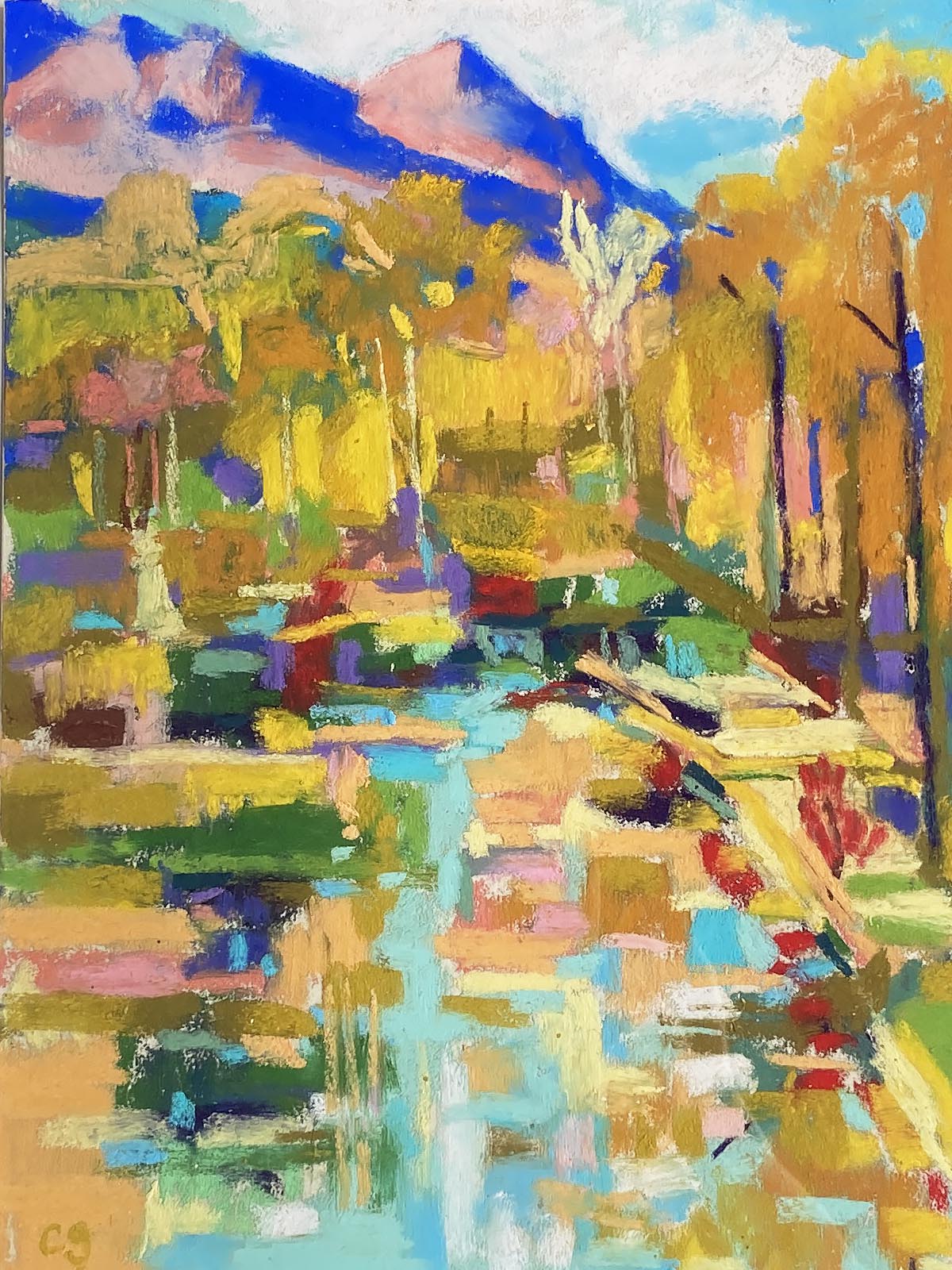 Carrie Geraci: Boo's Pond II (small version)