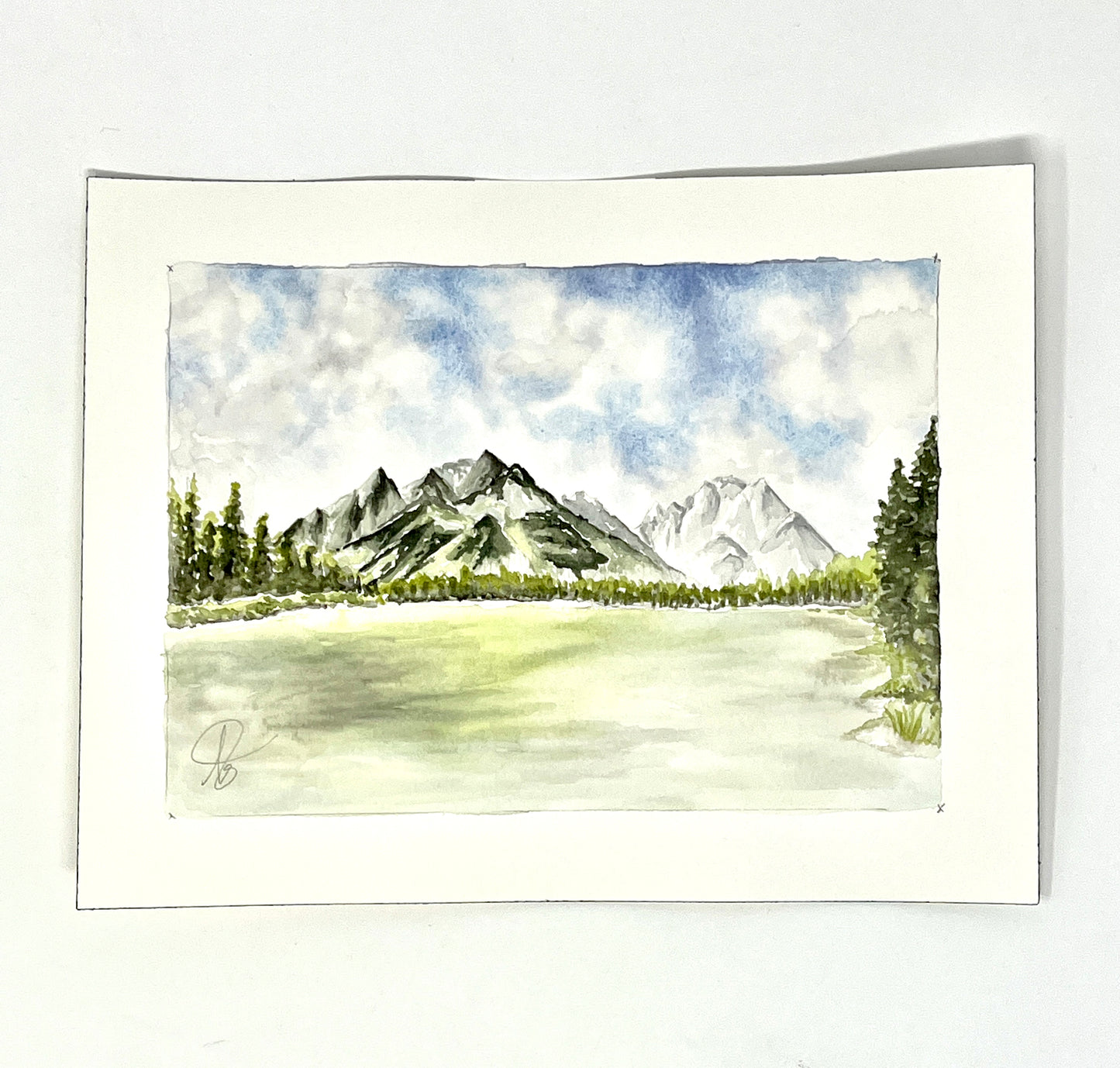 Natalie Connell: Watercolor 8 x 10 inches (framed / unframed)