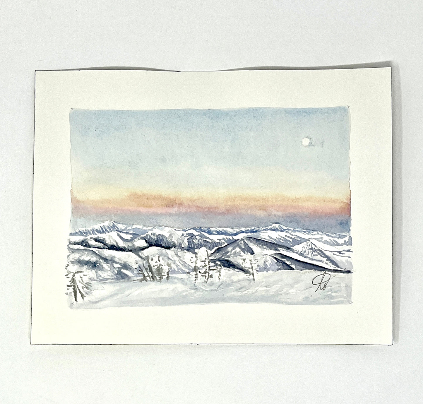 Natalie Connell: Watercolor 8 x 10 inches (framed / unframed)