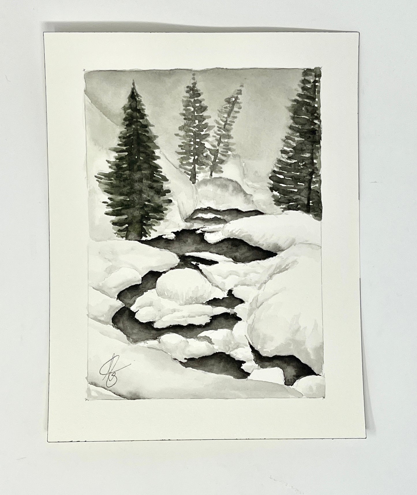 Natalie Connell: Watercolor 8 x 10 inches (framed / unframed)