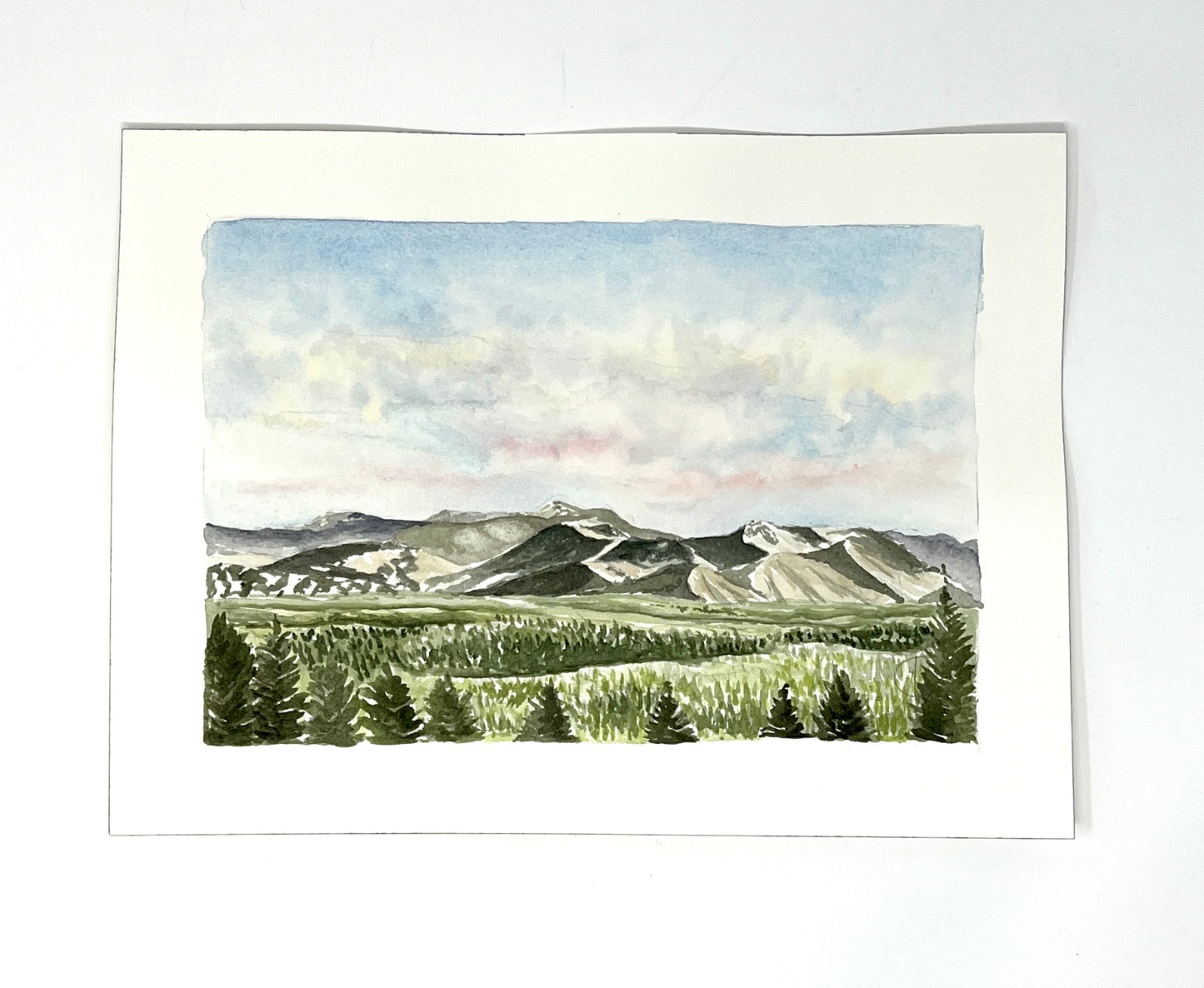 Natalie Connell: A Day in the Mountains (unframed)