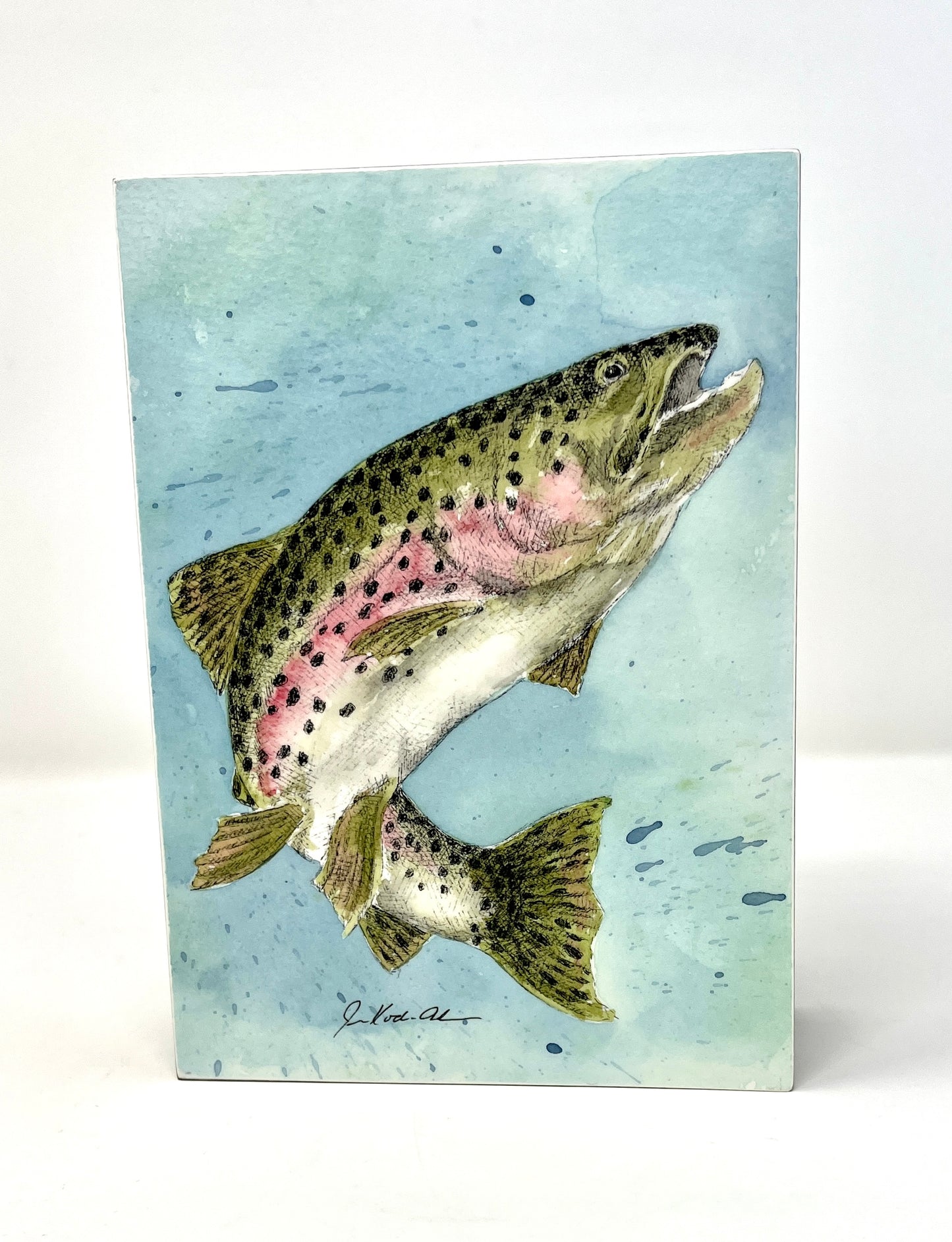 Jennifer Kocher-Anderson: Happy Tail: Rainbow Trout