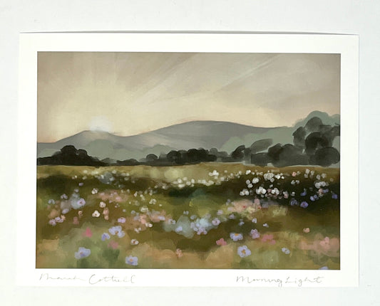 Mariah Cottrell: Morning Light Giclee Print (8 x 10 in)